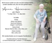 eine Anzeige