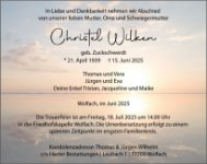 eine Anzeige