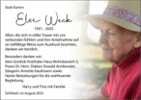 eine Anzeige