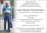 eine Anzeige