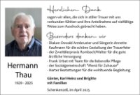 eine Anzeige