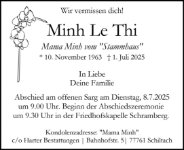 eine Anzeige